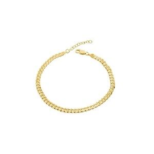 NWT Dina Curb Chain Bracelet - 10K Italian Solid Gold